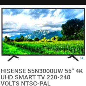 Hisense 55" TV w/mount